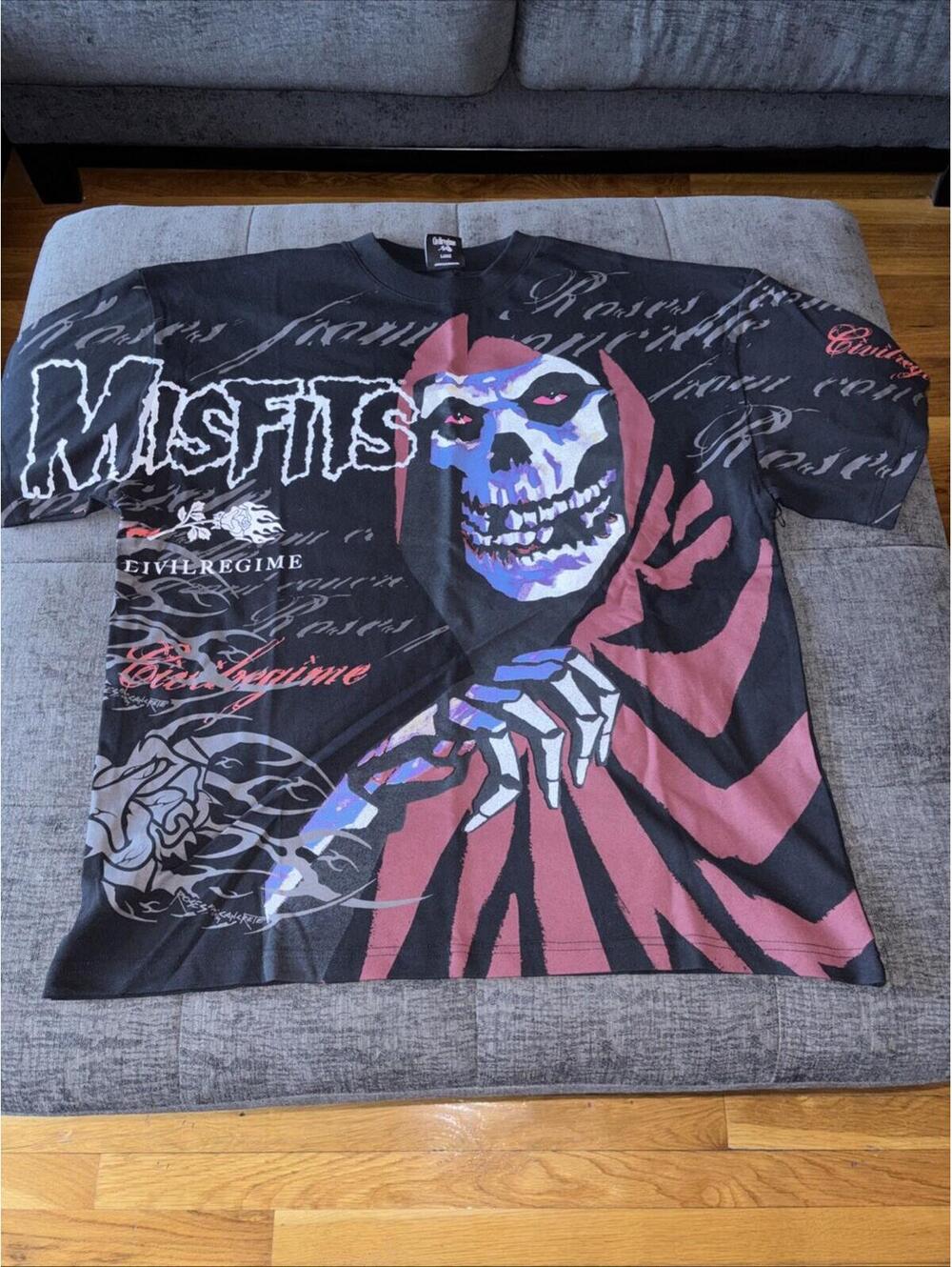 Civil Regime Misfits Crimson Stare American Classic Tee